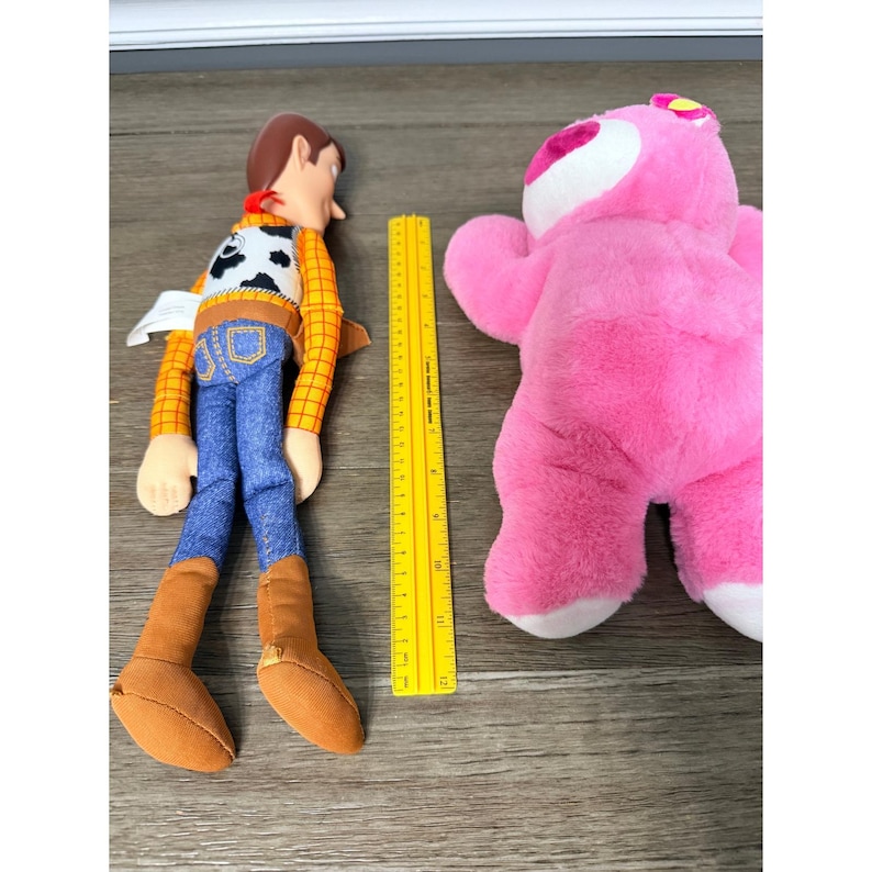 Disney Pixar Toy Story Plush Lot Woody Buzz Bullseye Lotso Bunny Gabby 8pc image 6