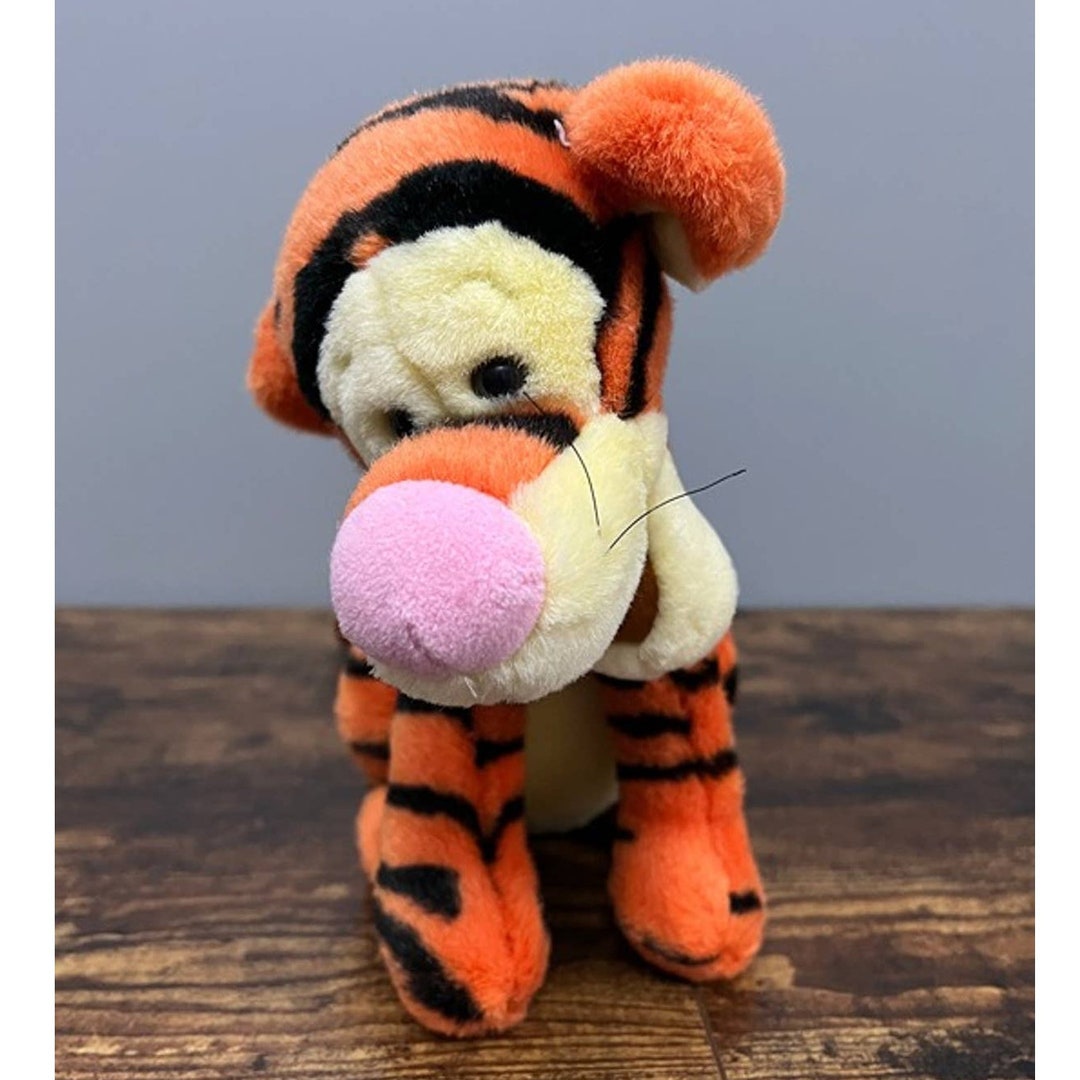 Vintage Disney Store Tigger Plush Etsy
