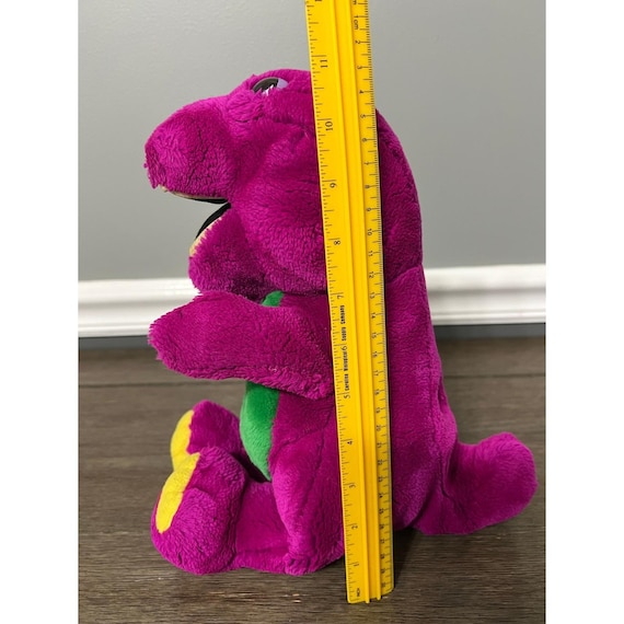 Vintage 1992 Dakin Barney the Purple Dinosaur Plush - Etsy
