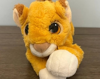 Disney Mattel The Lion King Baby Simba Plush Vintage 1993