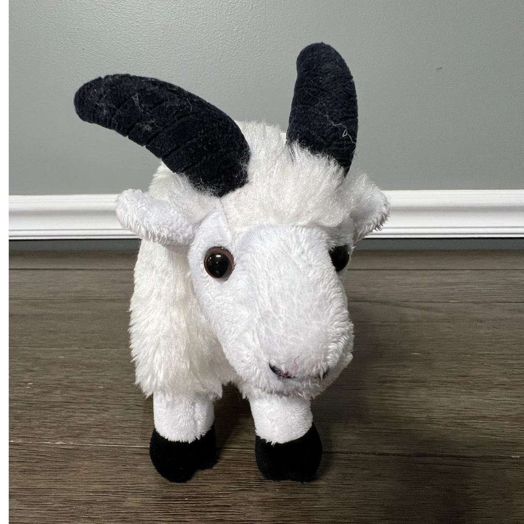 Wishpets Mikos Mountain Goat Plush Stuffed Animal Toy Kids 2006