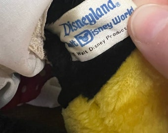 ヴィンテージ ミニーマウス ぬいぐるみ ディズニーワールド
