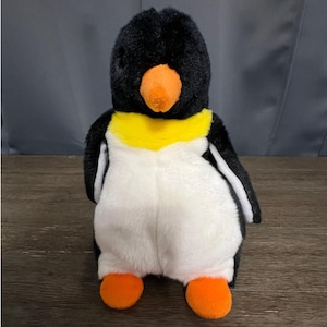 Vintage 1998 Ty Beanie Buddies Waddle the Penguin Plush