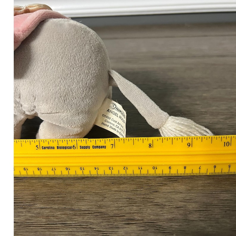 VTG 1998 Dreamsicles Angel Hugs Elephant Plush Stuffed Animal Toy with Wings image 7