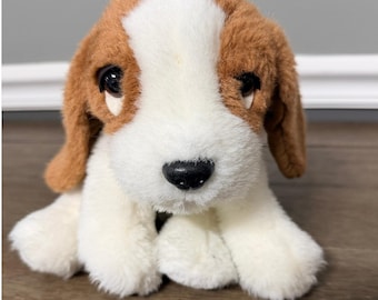 Vintage 1997 Ty Classic Collection Sherlock th Basset Hound Plush
