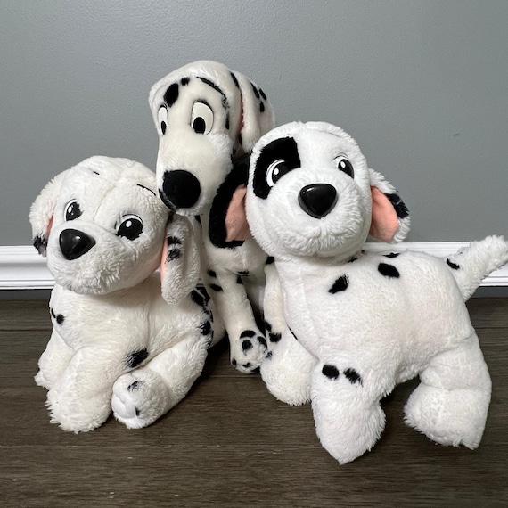 Vintage 1991 Disney 101 Dalmatians Plush Dogs Mattel Stuffed