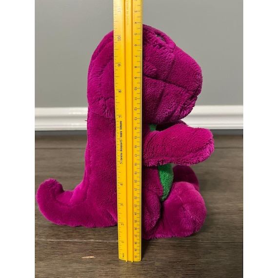 Vintage 1992 Lyons Closed-mouthed Barney the Dinosaur Plush - Etsy
