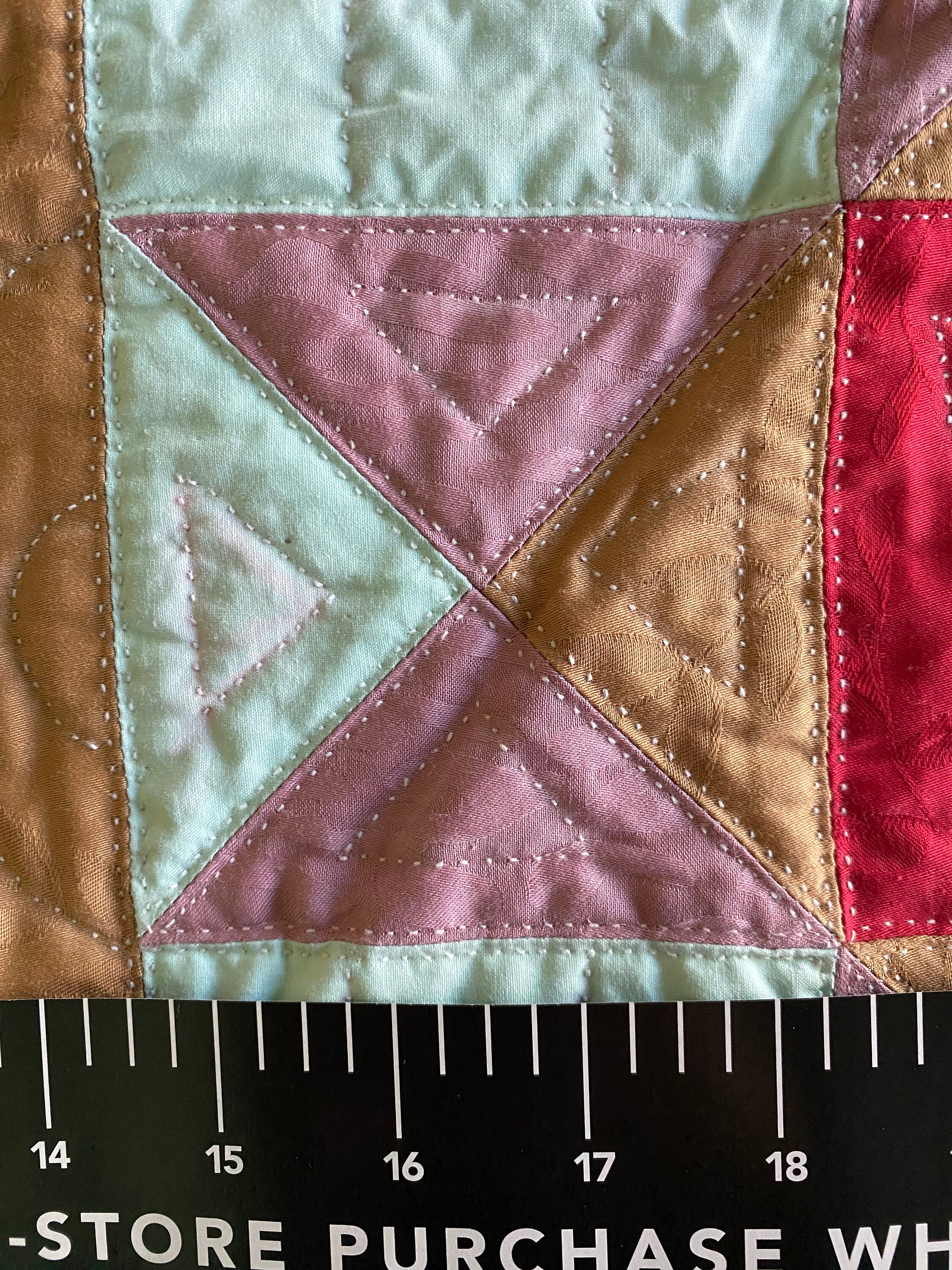 New Handsewn Hand Sewn Quilt Handstitched Quilt Hand Stitch Quilt