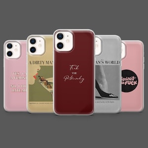 Feministische Handyhülle gegen Patriarchat und für Frauenrechte – passend für iPhone 18 Pro, 17, 16, 15, 14, 13, Samsung S26, S25, S24, S23, A17, A57, A37 und Pixel 11, 10