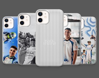 Isack Hadjar Phone Case F1 Formula 1 Cover for iPhone 17Pro, 16, 15, 14, 13,12, Samsung S25, S24, S23Fe, S22, A16, A26, A56, Pixel 10, 9