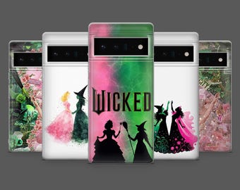 Wicked Musical Phone Case Broadway Witch Cover for Google Pixel 10, 10Pro, 9, 9Pro, 8A, 8, 7A, 6A, Samsung S25, S24FE, S23,A17, iPhone 17,16