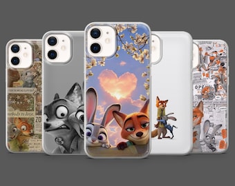 Zootopia Phone Case Judy Hopps Disney Cover for iPhone 17Pro, 16, 15, 14, 13,12, Samsung S25, S24, S23Fe, S22, A16, A26, A56, Pixel 10,9