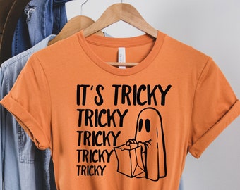 It's Tricky Tricky T-Shirt, It's Tricky Shirt, It's Tricky,Funny Halloween Shirt, Funny Rap Shirt, Halloween Shirt, Halloween Costume,Tricky