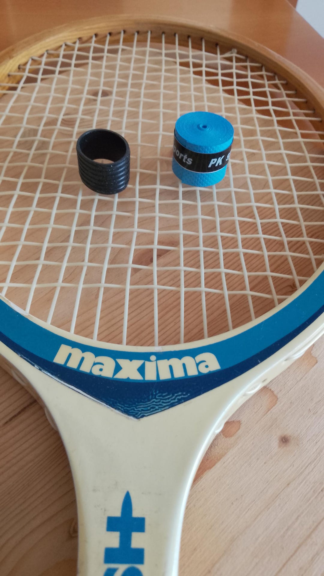 Vintage Maxima Smash Wooden Tennis Racket – 1970s Retro Italian Racquet ...