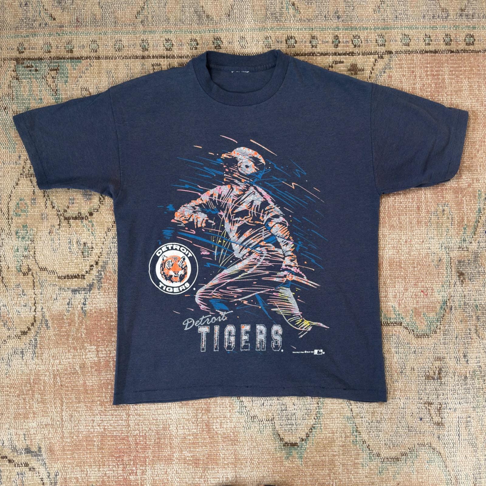 Vintage Detroit Tigers Shirt - Etsy