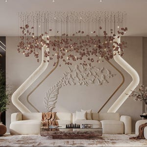 Modern-art-glass-lighting-pendant-chandelier-led- BIANCO -STAIRCASE-CHANDELIER - Custom-dining-lighting-foyer-lighting Bespoke-chandelier