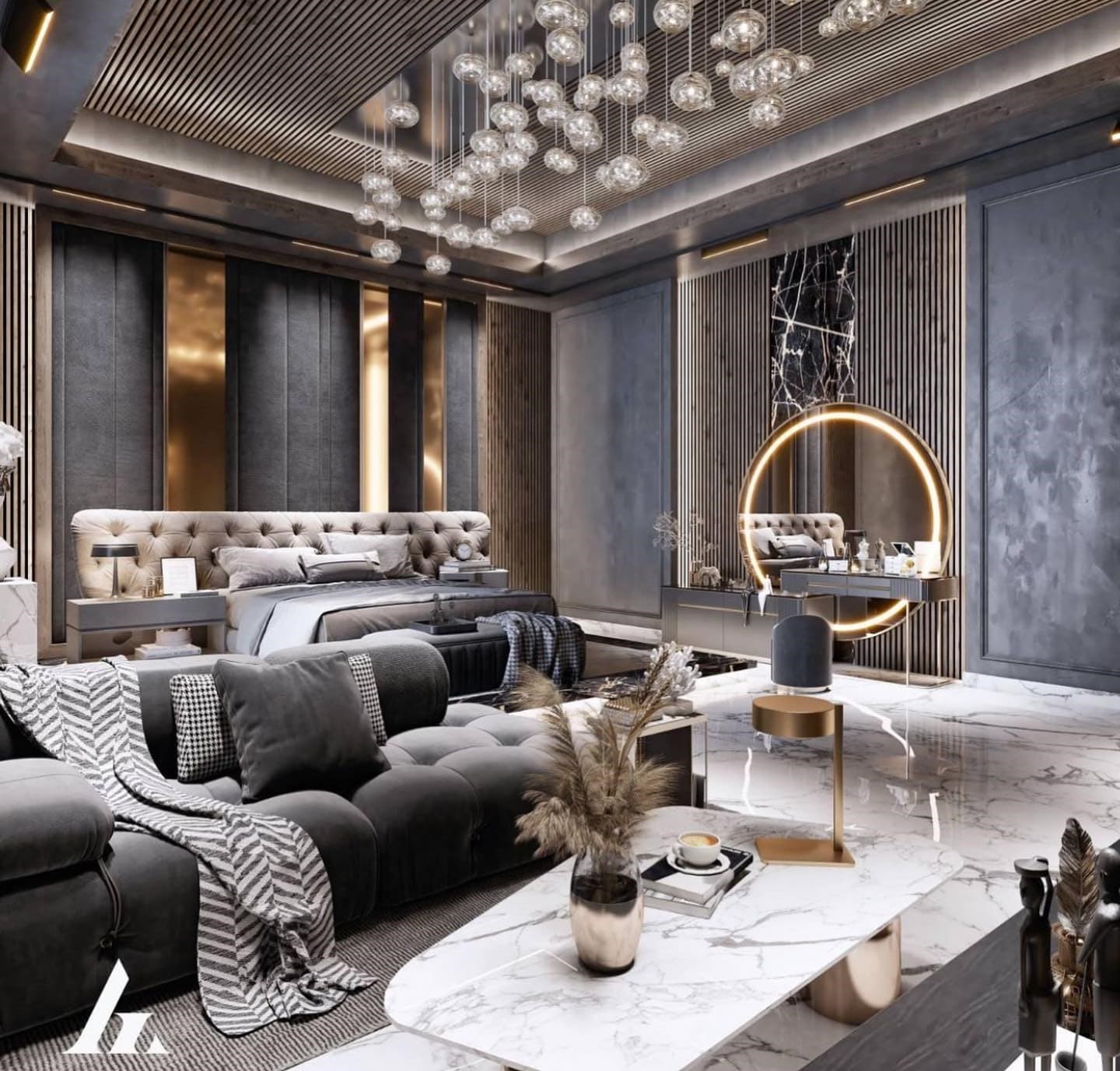 Picture of Modern-kitchen-island-dining-chandelier-multi-pendant- MONACO - Custom ...