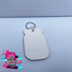Sublimation Mason Jar Keychain Blank-Sublimation Blank-Keychain