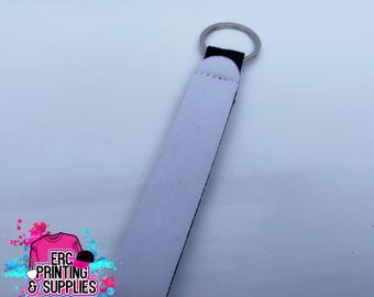 Pulsera de sublimación en blanco - Pulsera de sublimación en blanco - Pulseras de neopreno en blanco - Llavero