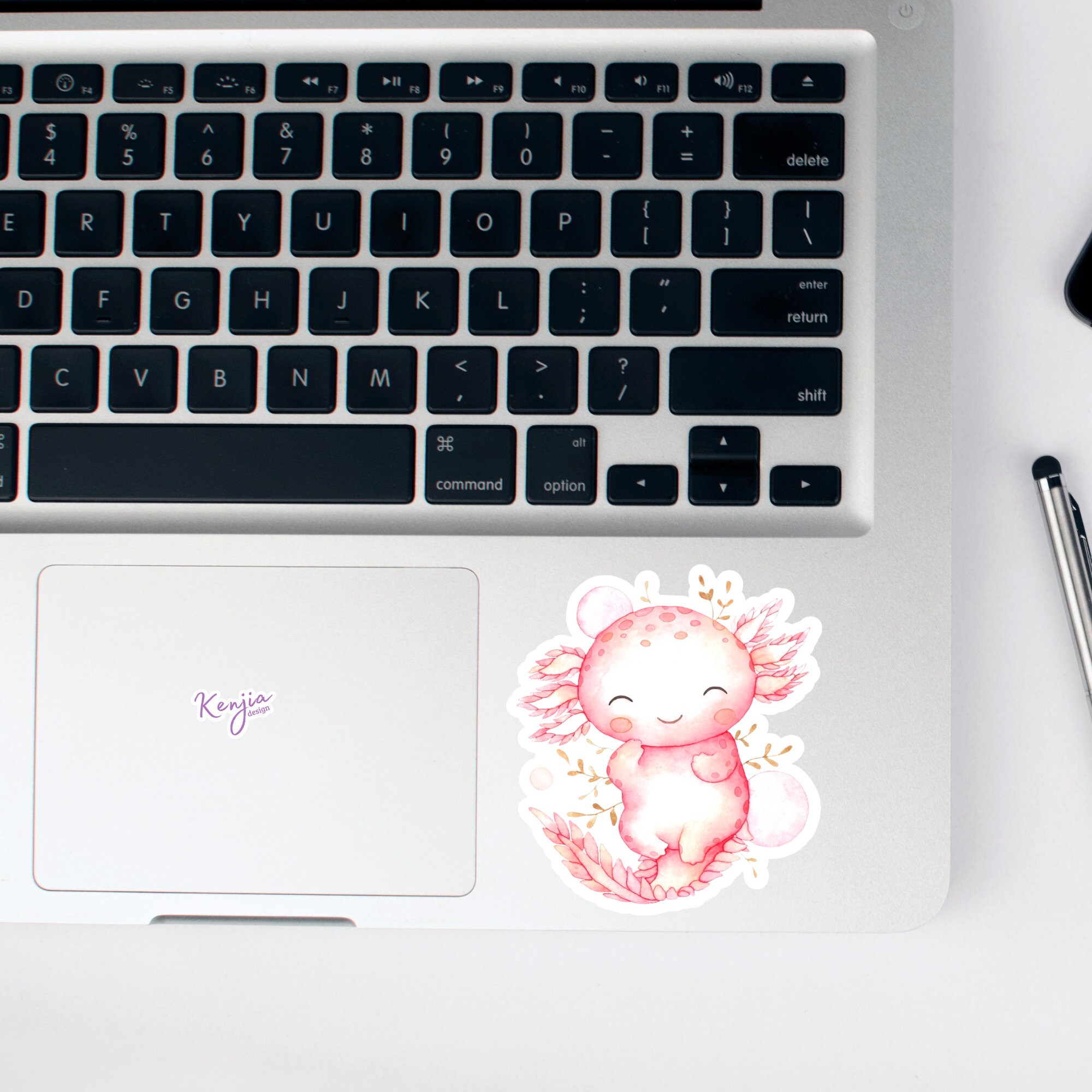 Cute Kawaii Axolotl Sticker and Fridge Magnets for Planner, Amigurumi ...
