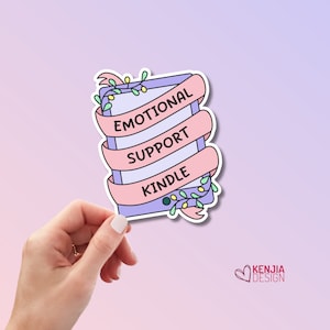 Stickers Kindle de soutien émotionnel, cadeau pour amoureux des livres, produit livresque, Smut Reader, amateur de lecture, lecture électronique, Stickers livresques