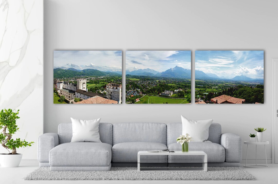 Set of 3,extra Large Panorama,large,big Realistic Instant Download ...