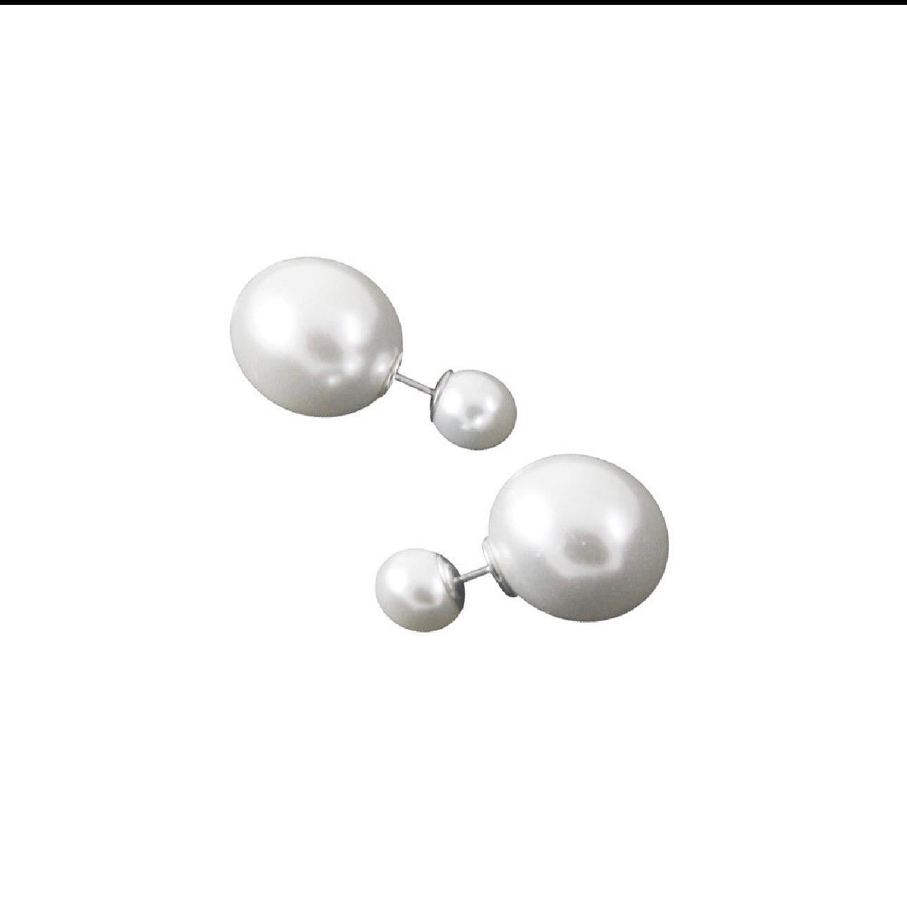 Orecchini a doppia sfera | Goods
