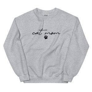 Cat Mom Unisex Sweatshirt