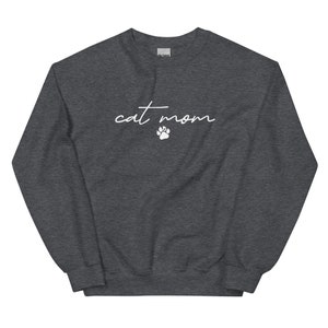 Cat Mom Unisex Sweatshirt