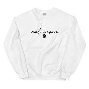 Cat Mom Unisex Sweatshirt