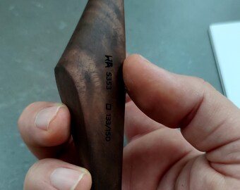 Handmade Walnut Wood Mechanical Pencil, 0.5 mm Refillable , Minimalist Stationery Gift for Architects [5353]