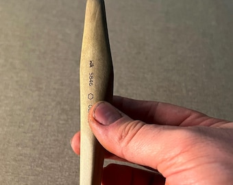 Handmade Tulip Wood Mechanical Pencil, 2mm Refillable, Minimalist Stationery Gift [5846]