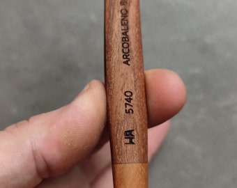 Handmade Mulberry Wood Mechanical Pencil, 2mm Refillable, Minimalist Stationery Gift [5740]