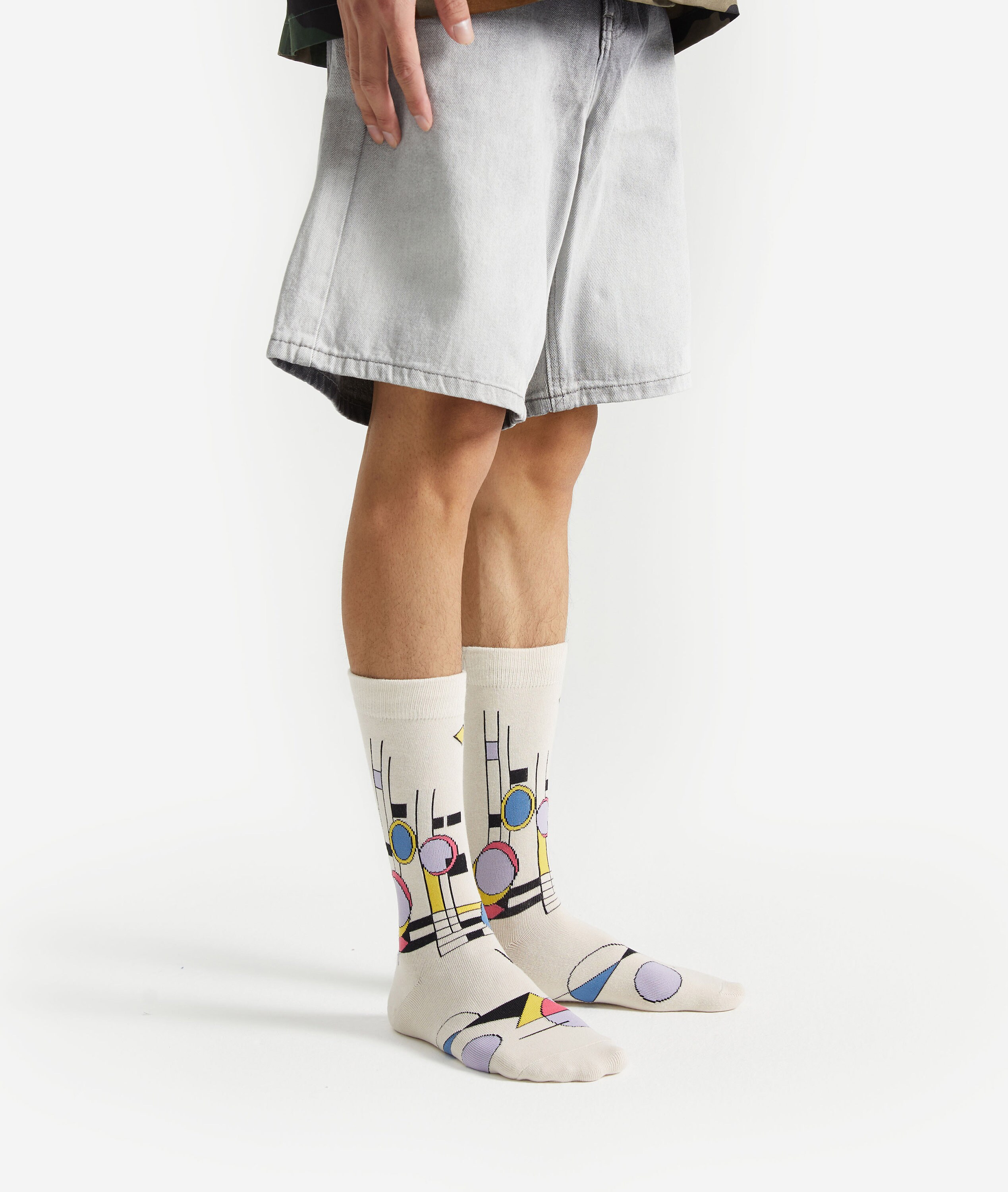 Novelty Socks Gift Box 3 Pairs of Painting Socks Fun Men's Socks Fun