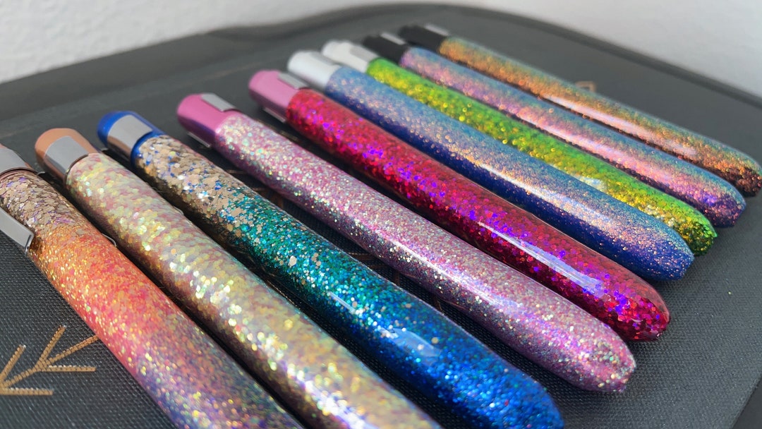 Custom Pen Light, Glitter Pen Light, Medical Pen Light Etsy