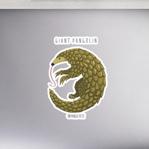 Pangolin Large Sticker