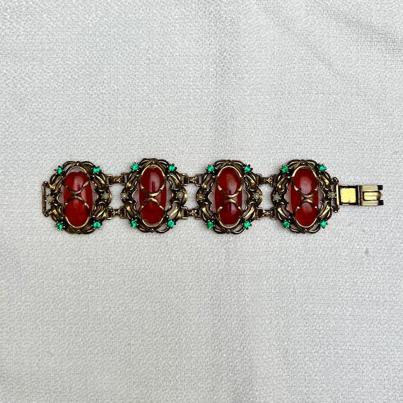 Vintage Art Glass Bracelet