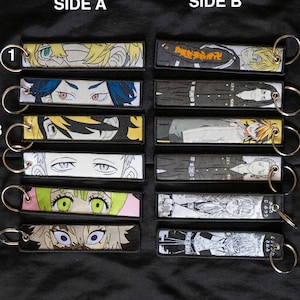Embroidered Key Tag / Jet Tag