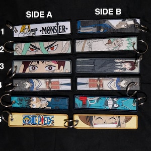 Embroidered Key Tag / Jet Tag