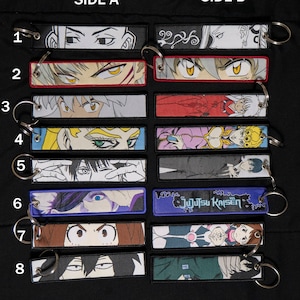 Embroidered Key Tag / Jet Tag