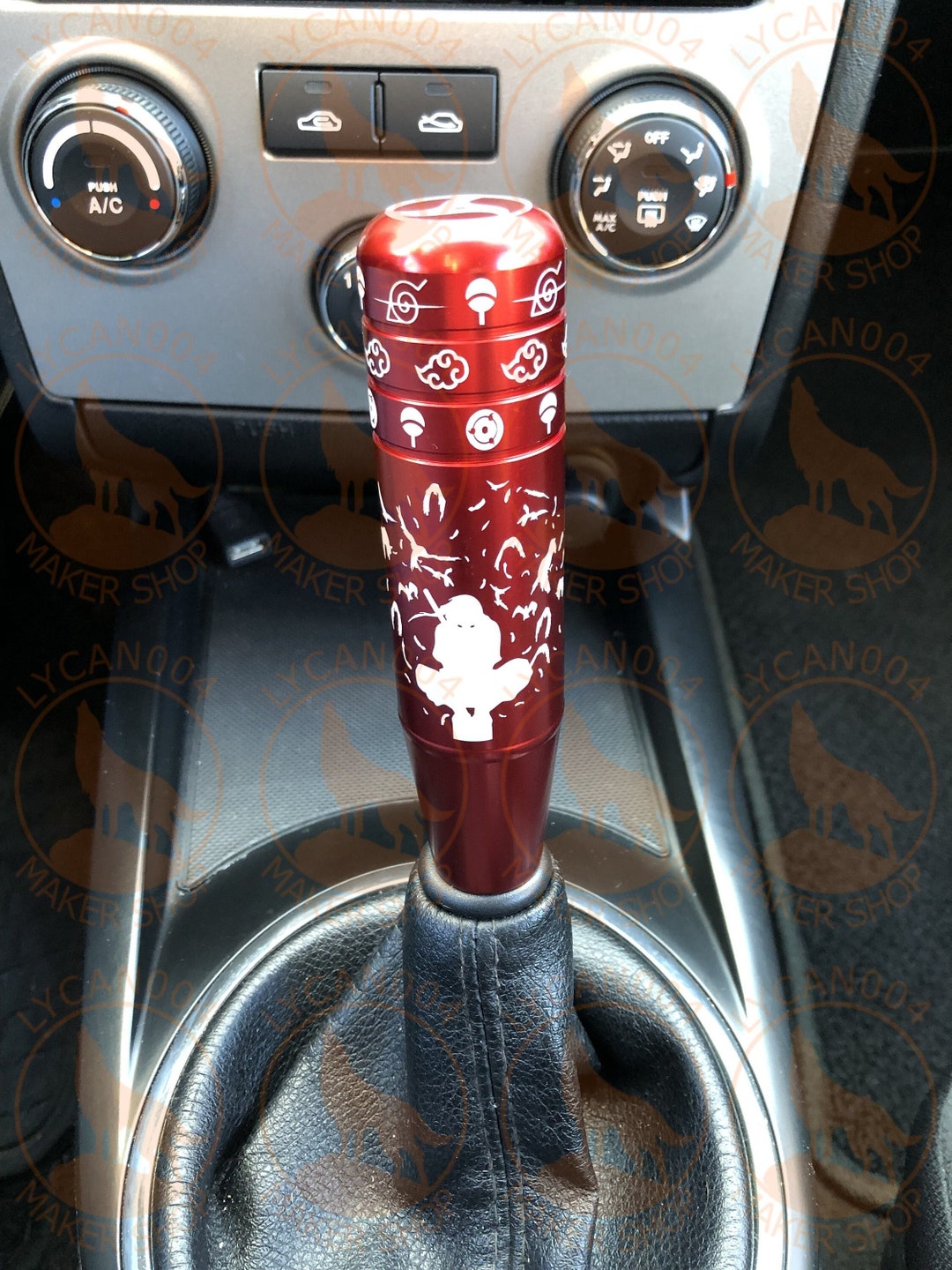 Ninja Anime Themed Aluminum Shift Knob Gear Lever Etsy