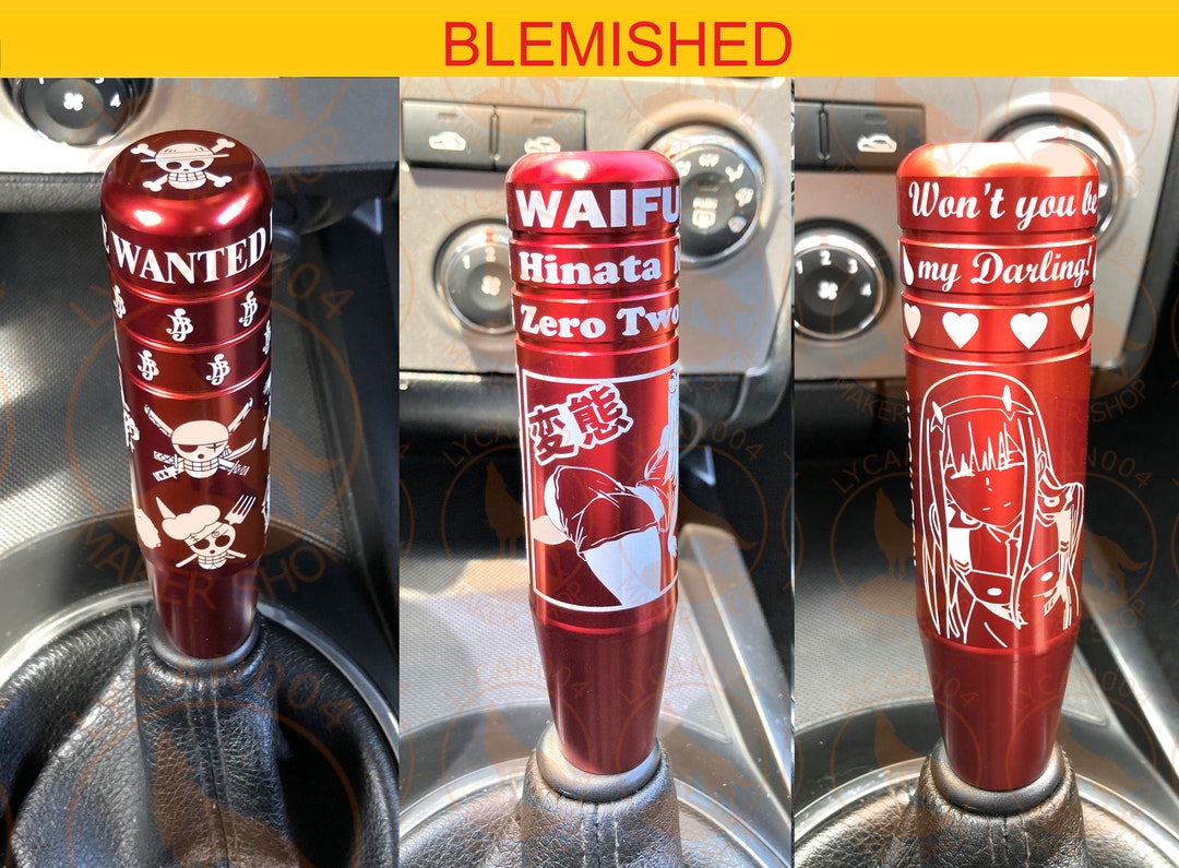 Anime Shift Knob Gear Lever BLEMISHED Minor Imperfections Etsy