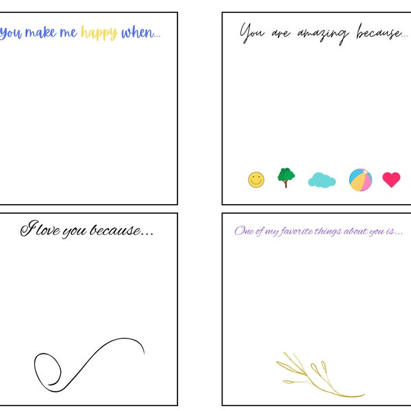 Lunchbox Love Notes - Etsy