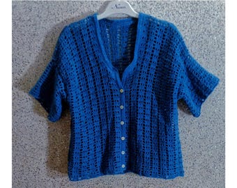 Crochet Mesh Shirt - Digital PDF Pattern
