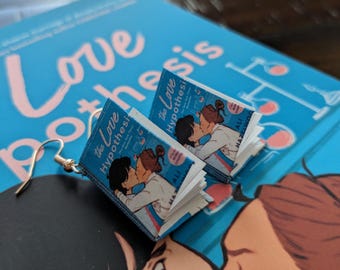 Ali Hazelwood Book Earrings *ONE PAIR per order* | Handmade Mini Book Earrings