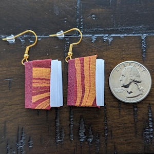 A Good Girl's Guide to Murder Series by Holly Jackson Earrings *ONE PAIR per order* | Handmade Mini Book Earrings image 5