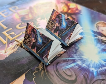 Keeper of the Lost Cities Series by Shannon Messenger Earrings *ONE PAIR per order* | Handmade Mini Book Earrings