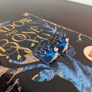Shadow and Bone Trilogy (Grishaverse) by Leigh Bardugo Earrings *ONE PAIR per order* | Handmade Mini Book Earrings
