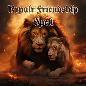 Repair Friendship Spell - Rebuild and Mend These Connections -