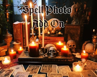 Spell Photo Add On - If you would like a photo of your spell cast - Thank You! :)